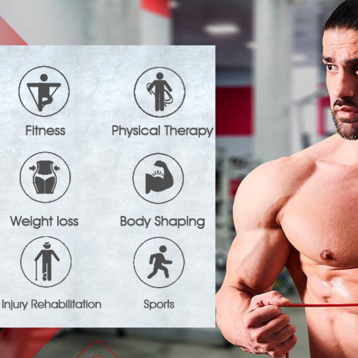 7 Pack Assisted Pull Up Resistance Bands by Corezone Sports Secondary image